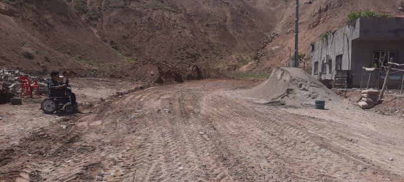 Kaymakam / Belediye Başkan V. Mehmet Tunç; Engelli Vatandaşımızın Talebini Gerçekleştiriyoruz.