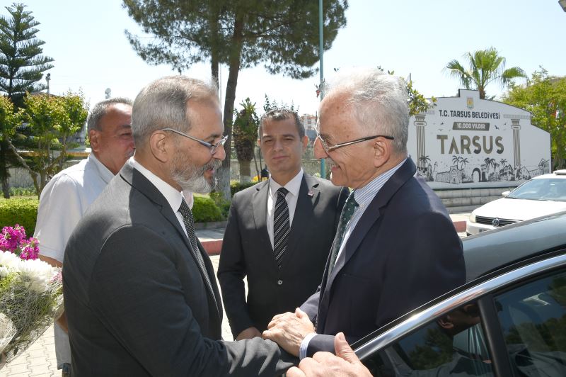 MURAT KARAYALÇIN BAŞKAN BOZDOĞAN İLE BİR ARAYA GELDİ