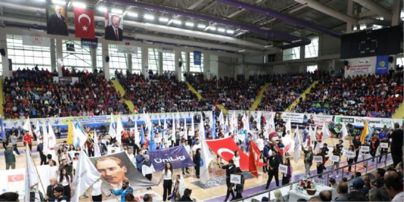 ÜNİLİG FİNALLERİ AÇILIŞ TÖRENİ YAPILDI