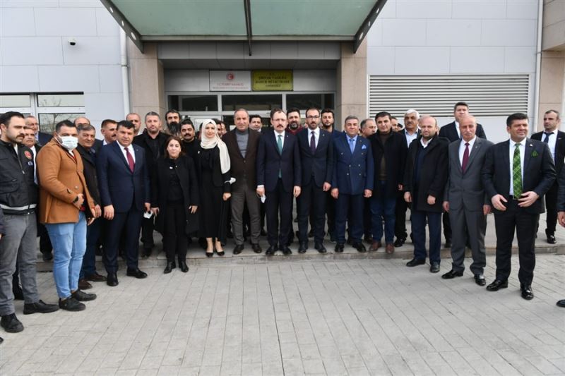 Ticaret Bakanı Mehmet Muş, Habur Sınır Kapısı