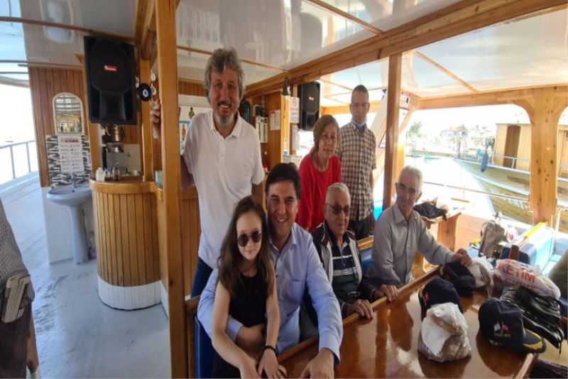 Şehit Aileleri ve Gaziler tekne turuna çıktılar