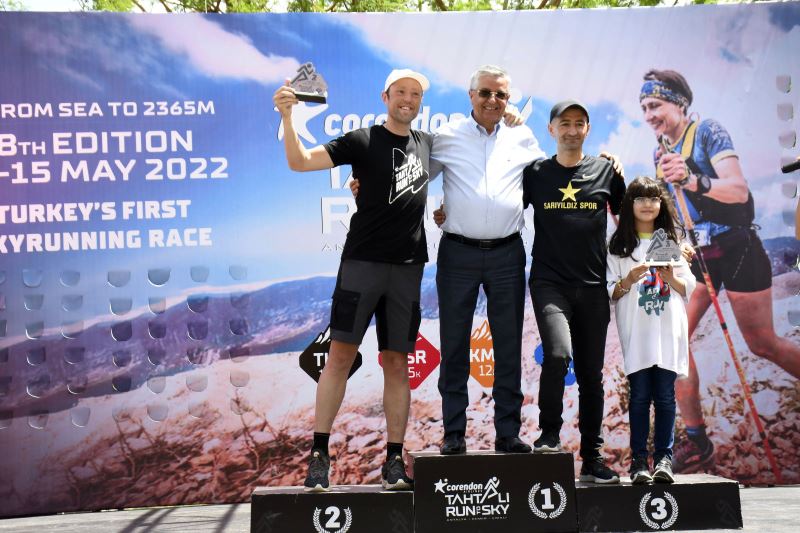 CORENDON AİRLİNES TAHTALI RUN TO SKY YARIŞLARI TAMAMLANDI