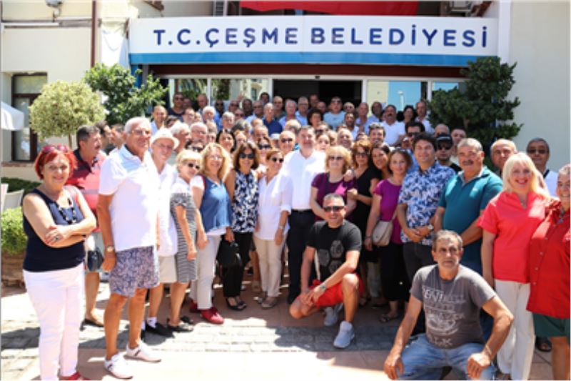 Başkan Oran, “Çeşme bizim evimiz, biz kocaman bir aileyiz, birlikte güzeliz”