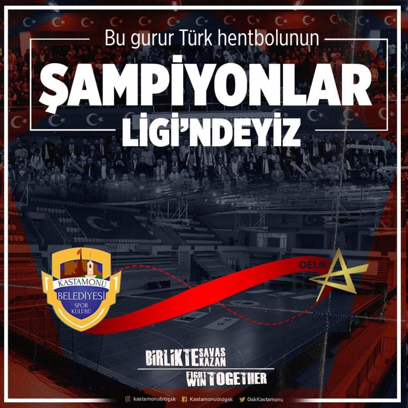 Hentbol Tarihinde Bir İlk  Kastamonu Belediyesi GSK Devler Liginde