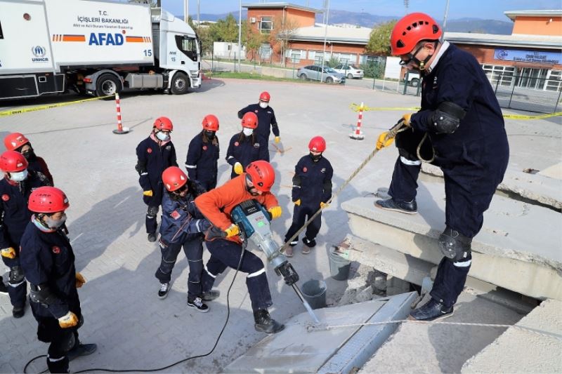 Ödemiş Arama Kurtarma Ekibi (ÖDAK) Eğitimlere Başladı
