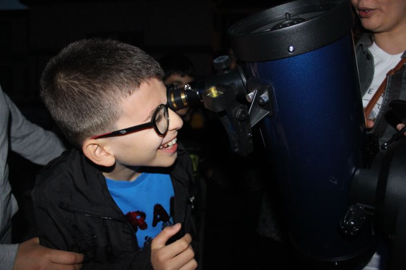 ASTRONOMİ VE UZAY GÖZLEM ETKİNLİKLERİ DEVAM EDİYOR