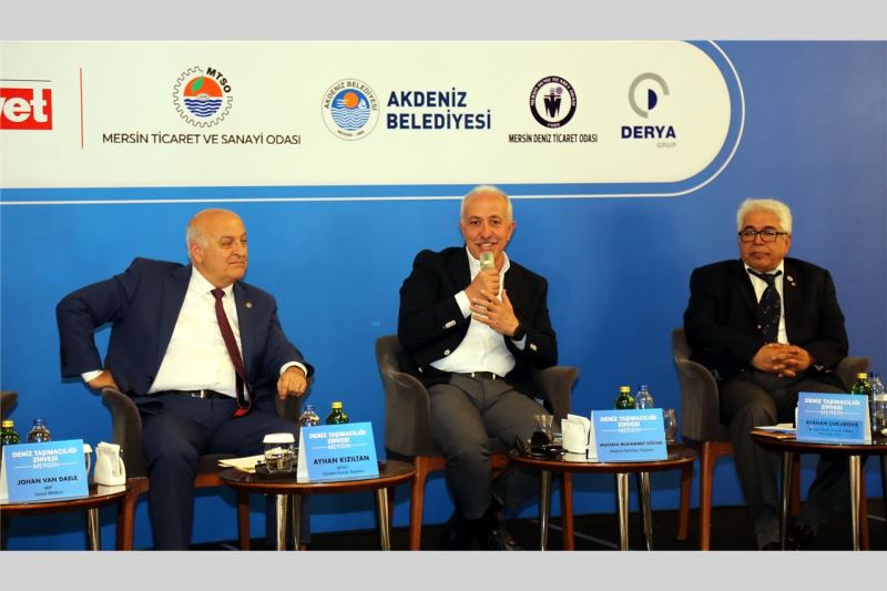 HÜRRİYET DENİZ TAŞIMACILIĞI ZİRVESİNE KATILAN BAŞKAN GÜLTAK; “MERSİN, İŞLENMEYİ BEKLEYEN BİR ELMAS”