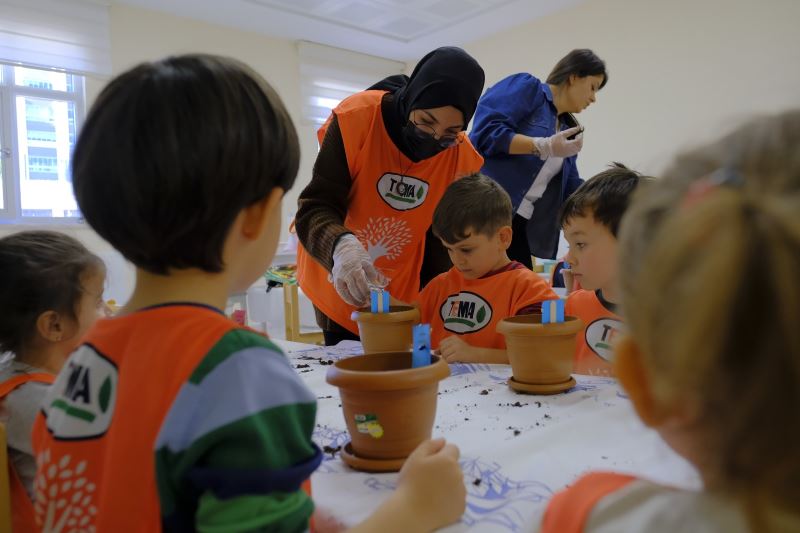 Belediye Çocuk Bakımevi’nde Erozyon ile Mücadele Etkinliği