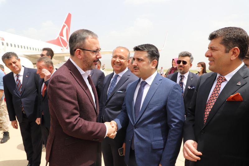 Gençlik ve Spor Bakanımız Sn. Mehmet Muharrem Kasapoğlu’na Cizre’ye Yapılması Planlanan Gençlik ve Spor Yatırımları Arz Edildi.