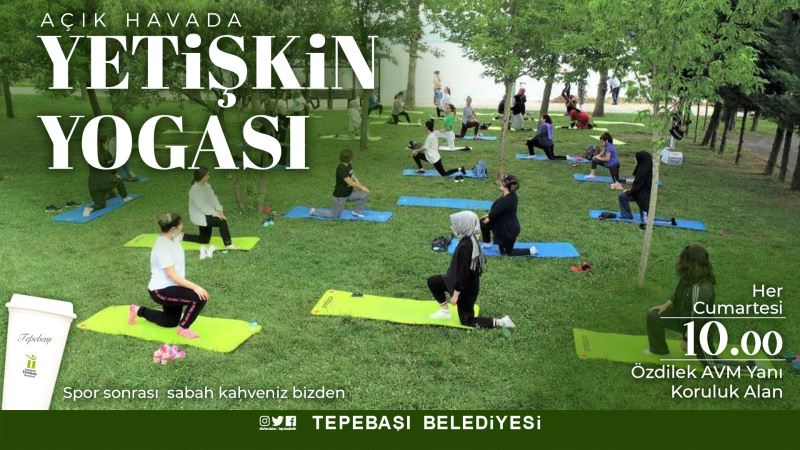 AÇIK HAVADA YETİŞKİN YOGASI