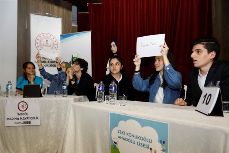 Liseler Arası “İnegöl’ü Tanıyorum” Bilgi Yarışması Gerçekleştirildi