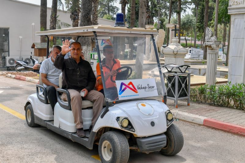 Mersin Büyükşehir’den Mezarlıklarda Bayram Karşılaması