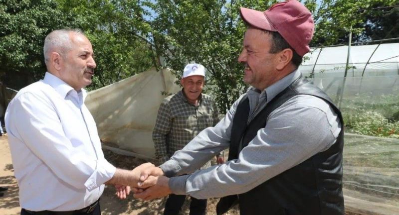 Başkan Büyükgöz’den Köylere;Dünya Çiftçiler Günü Ziyaretleri