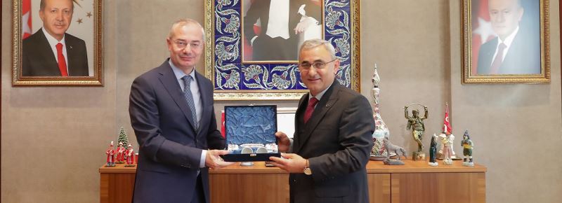 DEFTERDAR BAKIR’DAN BAŞKAN IŞIK’A NEZAKET ZİYARETİ