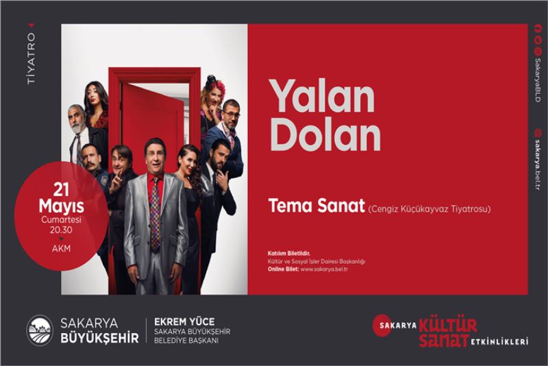 Ünlü oyuncu Cengiz Küçükayvaz ve ekibi AKM’ye geliyor