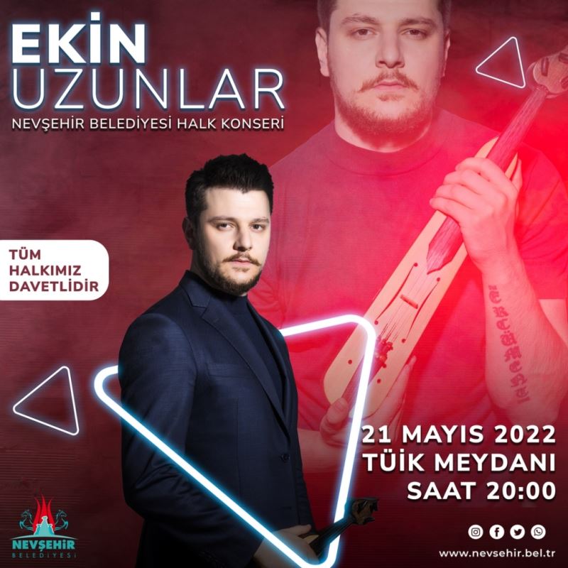 Ekin Uzunlar Konseri Bu Akşam Tüik Meydanı’nda