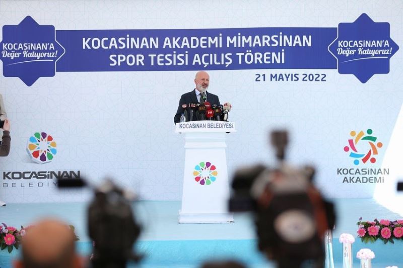 KOCASİNAN AKADEMİ MİMARSİNAN SPOR TESİSİNE MUHTEŞEM AÇILIŞ