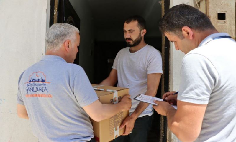 Halil İbrahim Bereketi Büyükşehir İle Hanelere Ulaşıyor