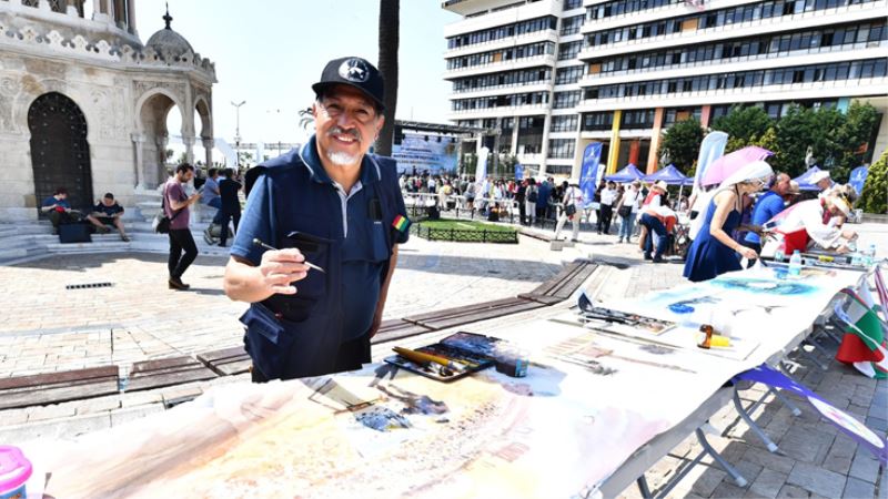 ​Suluboya Festivali İzmir’e renk kattı