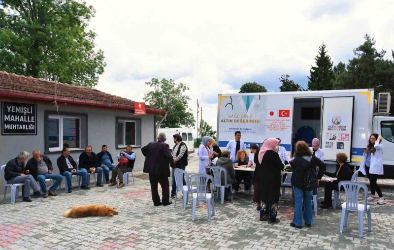 MOBİL SAĞLIK TARAMA ARACI 7’DEN 70’E ALTINORDULU’LARIN HİZMETİNDE