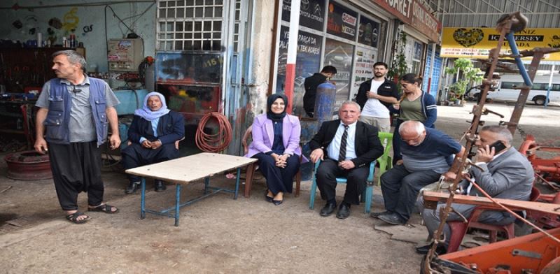 BAŞKAN ÇAKMAK: “SANAYİ ESNAFIMIZIN TALEPLERİNİ KARŞILAMAYA DEVAM EDİYORUZ