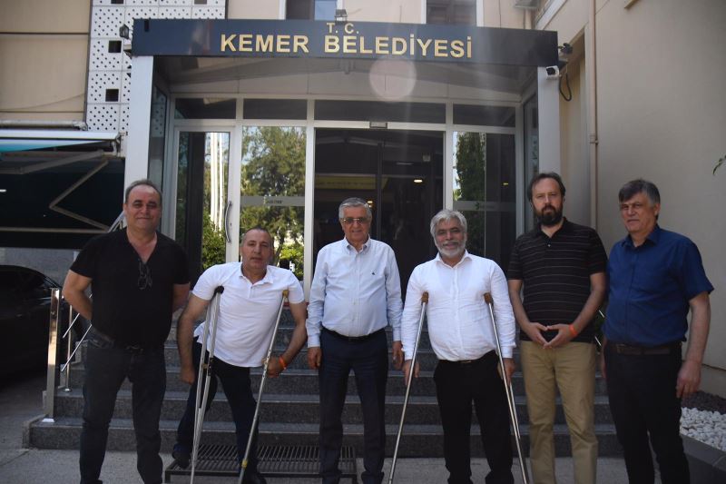 TBESF BAŞDANIŞMANI ERKOÇ KEMER BELEDİYESİ’NDE