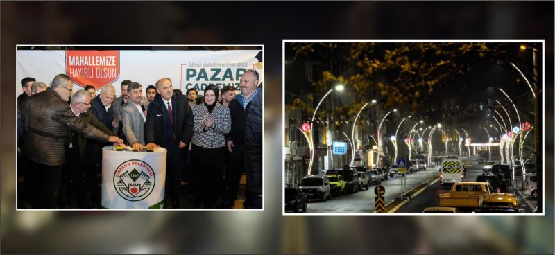 AKSU MAHALLESİ, PAZAR CADDESİ’NİN İLK ETABINDA IŞIKLAR YANDI