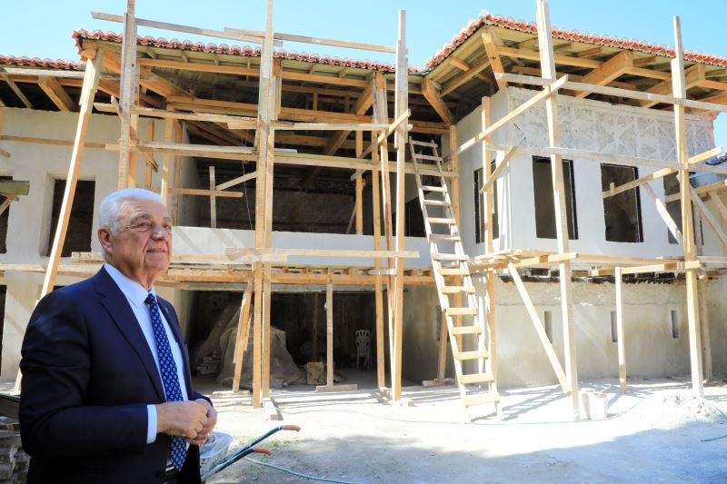 Tarihi Cehennemliklerin Olduğu Konakta Çalışmalar Yüzde 75 tamamlandı