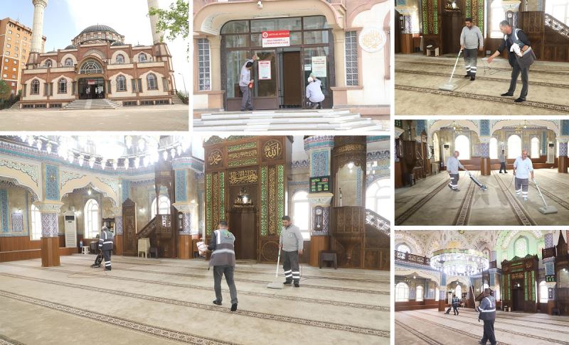 ŞEHİTKAMİL’DEKİ CAMİLER BAYRAM NAMAZINA HAZIR