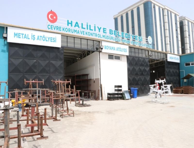 HALİLİYE BELEDİYESİ HEM ONARIYOR HEM TASARRUF SAĞLIYOR