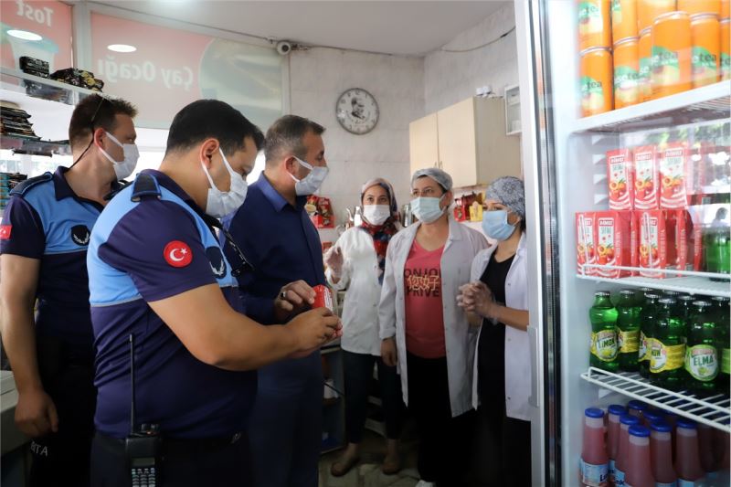 AKDENİZ’DE OKUL KANTİNLERİ DENETLENDİ