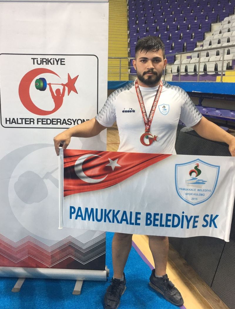 PAMUKKALE BELEDİYESPORLU MEHMET AVCIL’DAN BİR MADALYA DAHA