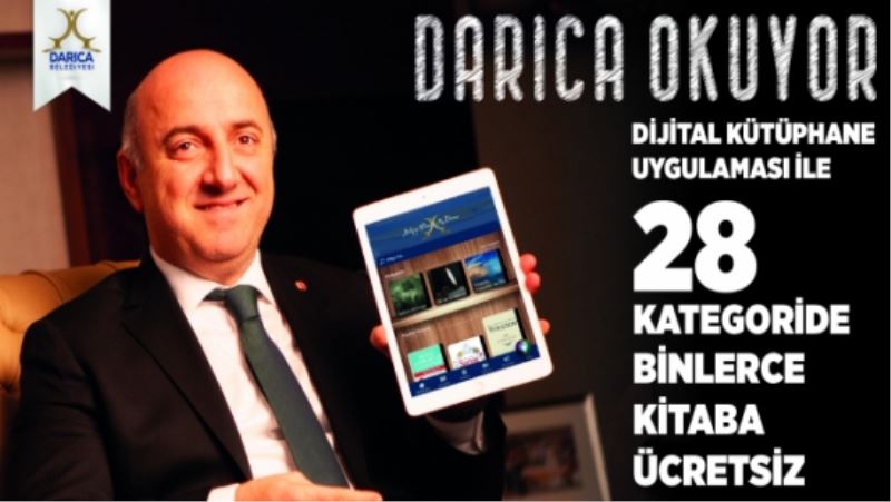 DARICA BELEDİYESİ KİTAPSEVERLER İÇİN YENİ BİR UYGULAMAYI HAYATA GEÇİRDİ