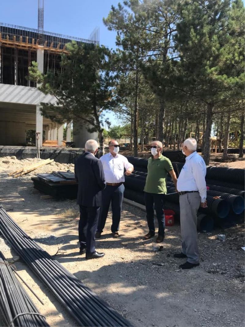 Öğretmenevi ve Okul inşaatı...