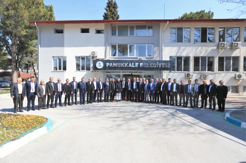 BAŞKAN ÖRKİ, ESNAF BİRLİK BAŞKANLARINI AĞIRLADI