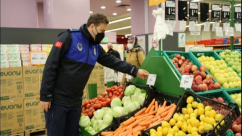 DARICA BELEDİYESİ ZABITA EKİPLERİNDEN MARKETLERE KDV İNDİRİMİ DENETİMİ