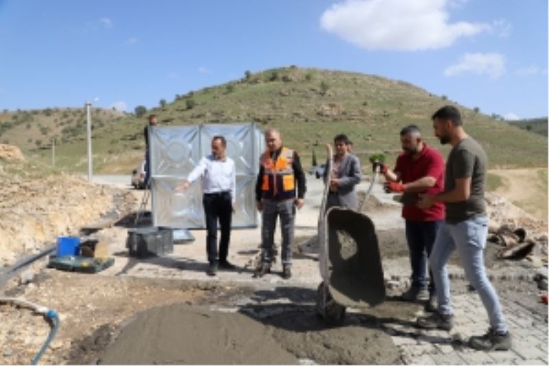 Zerzevan Kalesi içme suyuna kavuştu