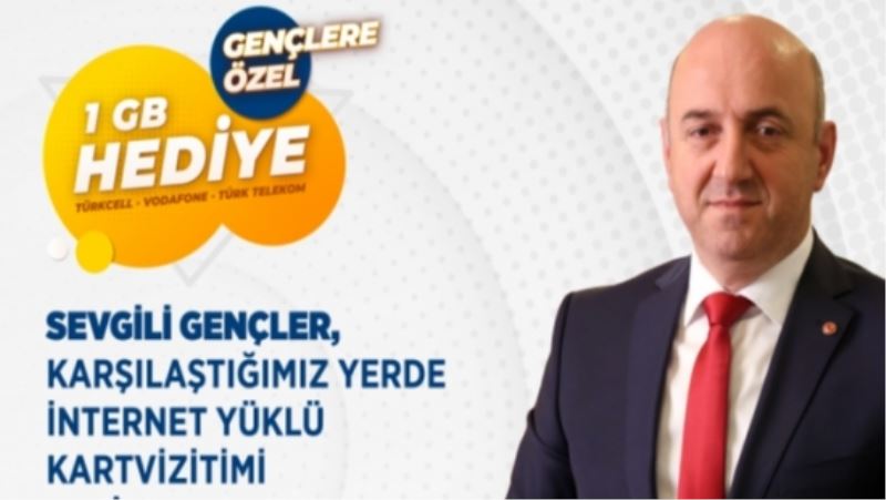 GENÇLERİN İNTERNETİ BAŞKAN BIYIK’TAN