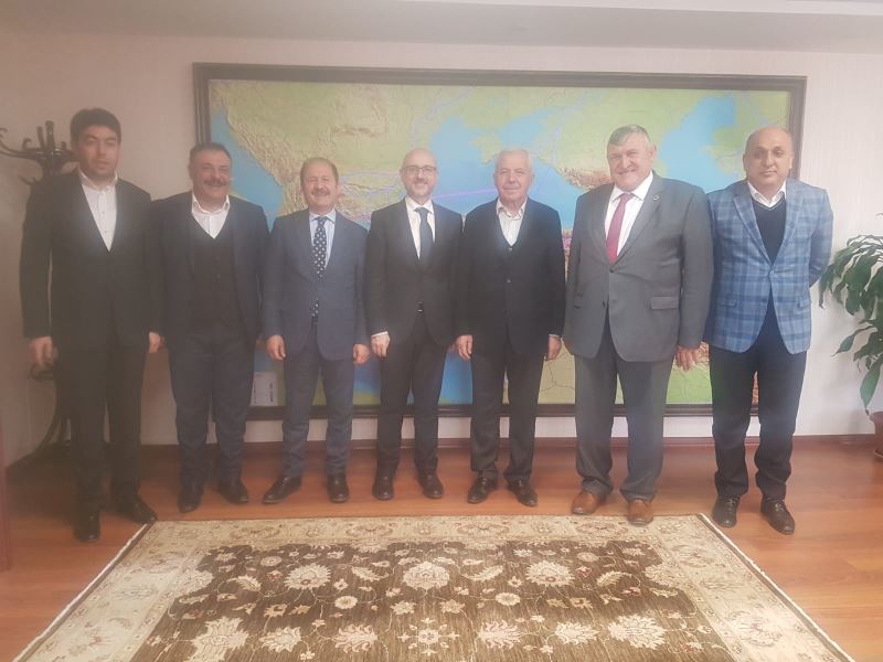 Keskin Belediye Başkanı Dede Yıldırım, BOTAŞ Genel Müdürü Sayın Burhan Özcan