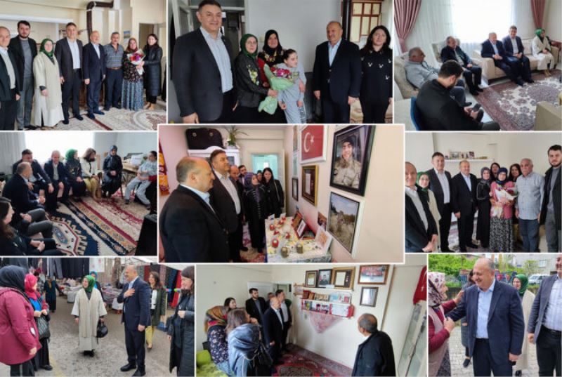 BAŞKAN TAVLI’DAN ŞEHİT ANNELERİNE ZİYARET
