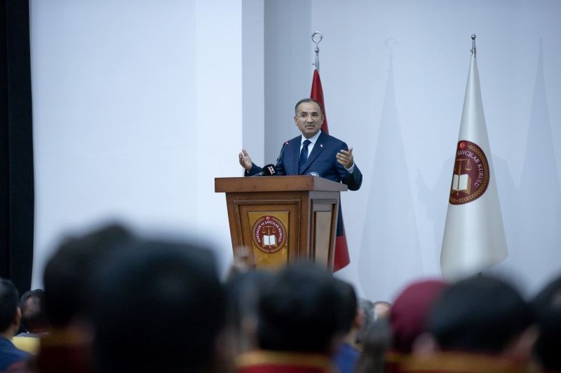 BAKAN BOZDAĞ, HSK HAKİM SAVCI KURA TÖRENİNE KATILDI