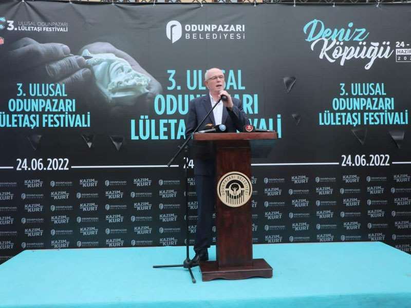 3. ULUSAL ODUNPAZARI LÜLETAŞI FESTİVALİ BAŞLADI