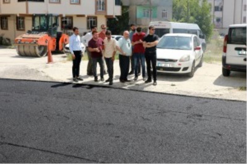 117 CADDE VE SOKAĞIMIZI DAHA SICAK ASFALT İLE KAPLIYORUZ