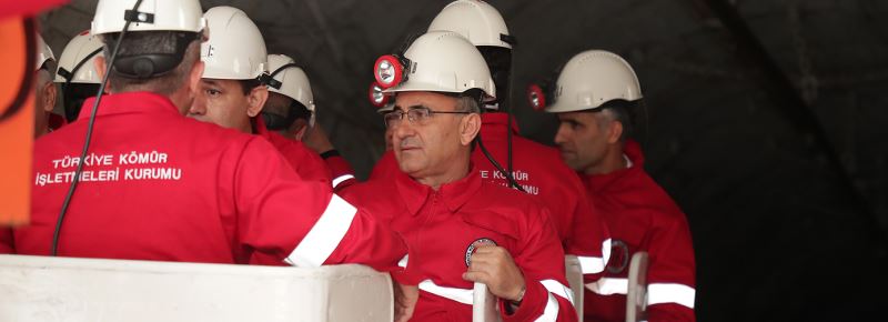 MADEN OCAĞINDA GÖÇÜK TATBİKATI