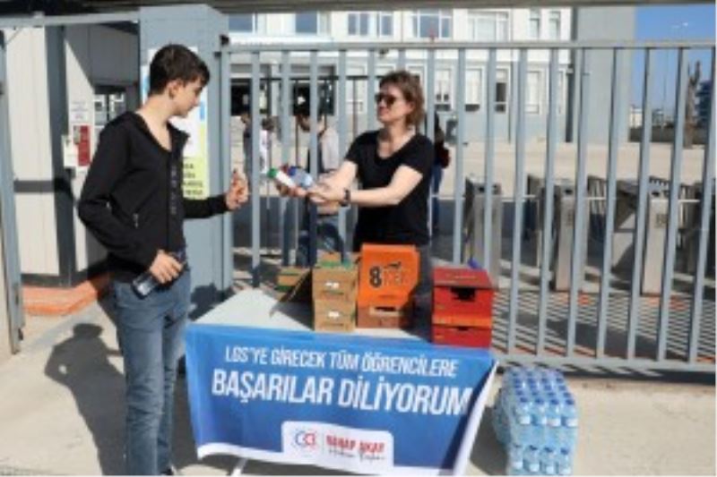 LGS SINAVI’NDA ÖĞRENCİLERİMİZİ YALNIZ BIRAKMADIK