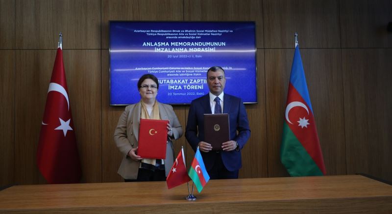 Bakanımız Derya Yanık Türkiye ve Azerbaycan Arasında 