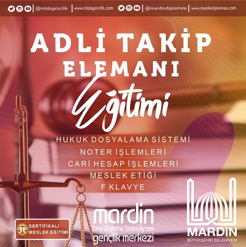 Adli Takip ve 10 Parmak Klavye Kurs Kayıtları Başladı