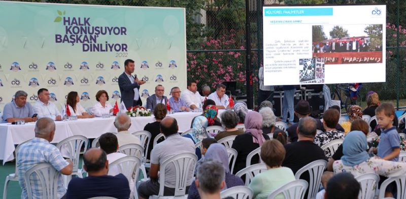 Başkan Sarıkurt Kazımiye Mahallesi Sakinleriyle Buluştu