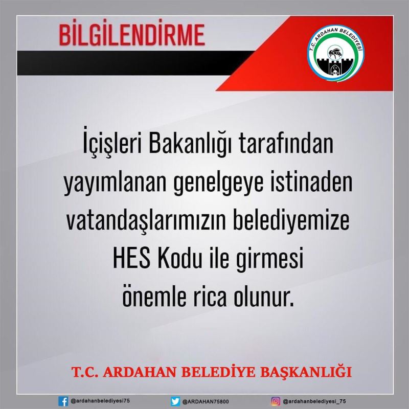 ÖNEMLİ DUYURU