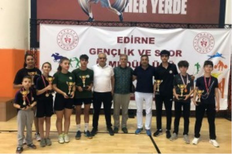 MASA TENİSİ SPORCULARIMIZ TURNUVAYA DAMGA VURDU